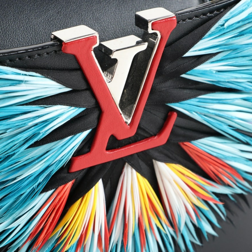 🚫SOLD🚫Louis Vuitton Rare Feather Capucines - Picture 5 of 9